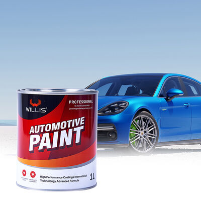 Pintura para coche 1K Azul verdoso Basecoat Sólido Automotriz con Resina Acrílica Recubrimiento Líquido Spray Pintura de Repintado Automotriz