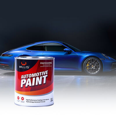 Pintura para coche 1K Azul verdoso Basecoat Sólido Automotriz con Resina Acrílica Recubrimiento Líquido Spray Pintura de Repintado Automotriz