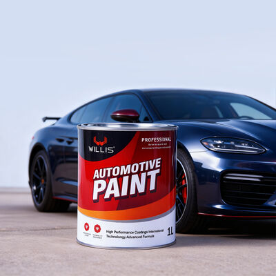 Pintura para coche 1K Azul verdoso Basecoat Sólido Automotriz con Resina Acrílica Recubrimiento Líquido Spray Pintura de Repintado Automotriz