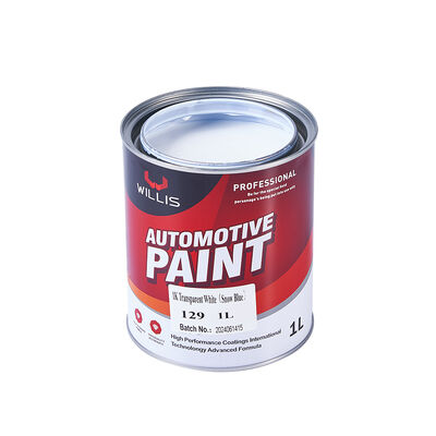 1K Transparente Blanco Reparación de automóviles Revestimiento líquido de alto rendimiento Eco amigable Resina acrílica de automóviles Revestimiento de plástico MSDS
