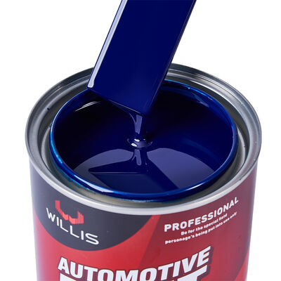 Pintura para automóviles 1K Verde Azul Pintura para automóviles Color sólido 1K Basecoat con recubrimiento de resina acrílica Pintura automática de acabado