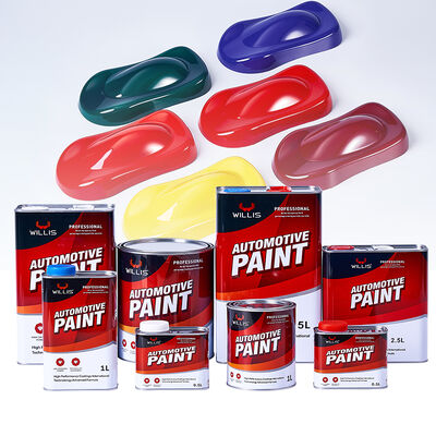 1K Transparente Blanco Recubrimiento Líquido para Reparación Automotriz Pintura de Acabado de Coche Resina Acrílica Ecológica de Alto Rendimiento