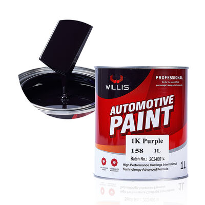 Autobody 1K Pintura de automóviles púrpura para reparación y acabado Revestimiento líquido para plástico y diluidor de aerosoles de automóviles