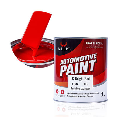 Pintura Automotriz de Venta Caliente Suministrada de Fábrica 2K/1K Color con Masilla Rellenadora para Carrocería y Diluyente para Barniz Transparente