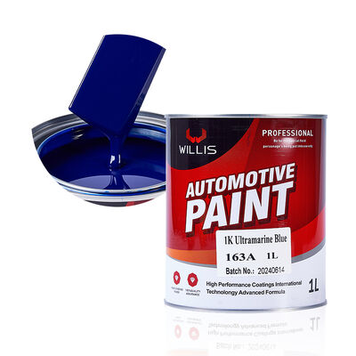 Pintura de Reparación Automotriz Azul 1K de Alta Venta, Resina Acrílica de Componente Único, Imprimación de Bajo Precio y Alto Rendimiento, Diluyente Transparente en Aerosol