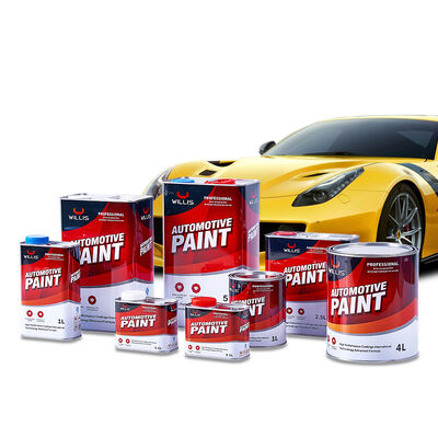 Pintura avanzada de reparación de automóviles con recubrimiento y pintura de producto de primer brillo y mate