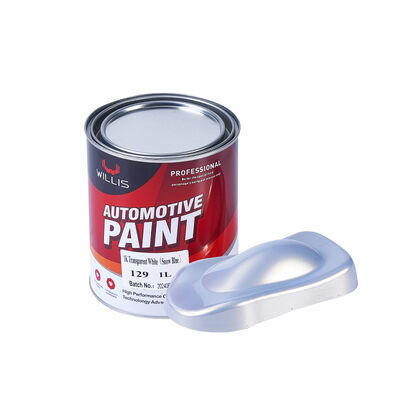 Recubrimiento líquido de pintura de reparación automotriz de resina acrílica transparente blanca de alta calidad 1K para automóviles de fábrica de pintura automotriz