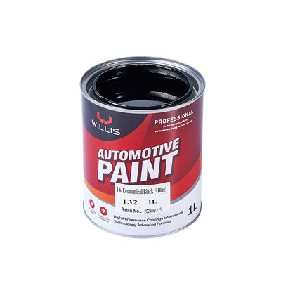 Venta caliente 1K Resina de Acrílico Negro Económico Pintura de reparación de automóviles Disminuidor de alto rendimiento y recubrimiento líquido para automóviles