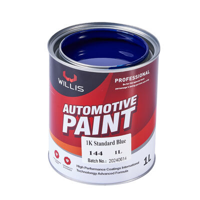 Pintura de acabado de coche estándar de fórmula avanzada 1k color azul, pintura de coche de litro