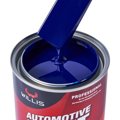 Pintura de acabado de coche estándar de fórmula avanzada 1k color azul, pintura de coche de litro