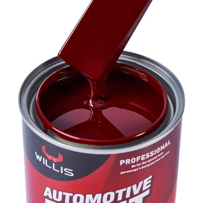 China Proveedor de pintura de automóviles Restaurar secado rápido 1k Marrón Rojo Reparación de automóviles y refinar diluyente de pintura