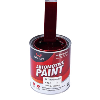 Pintura de protección de automóviles de alta calidad 1k Extra Marrón Rojo Pintura de acabado de automóviles Pintura de automóviles