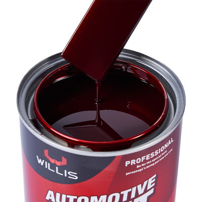 Pintura de protección de automóviles de alta calidad 1k Extra Marrón Rojo Pintura de acabado de automóviles Pintura de automóviles