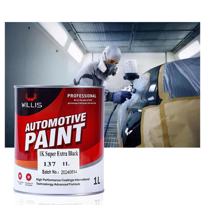 Recubrimiento de protección de pintura de coche Super Extra Black 1K de alto rendimiento para aplicación en spray