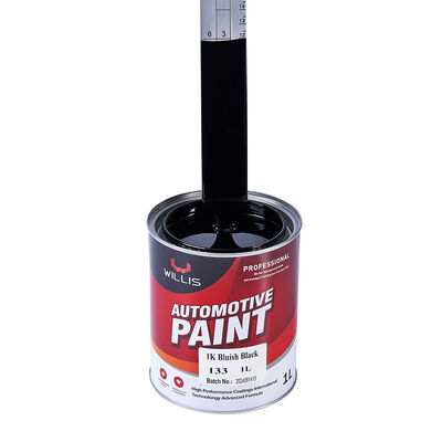 Relleno y recubrimiento decorativo para carrocería de pintura acrílica para automóviles negro azulado de 1k