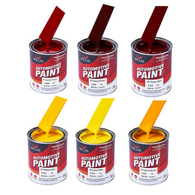 Pistola de pulverización de pintura automotriz de alta venta 1K/2K con tapas de mezcla de pintura suministradas de fábrica