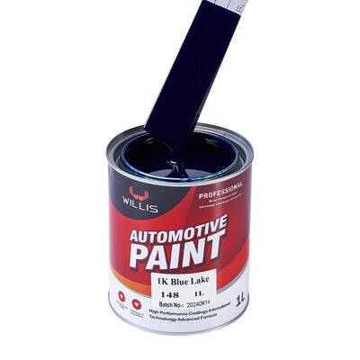 Auto Paint Refinish Coating Blue Lake 1K Basecoat Lacquer Automotive Solid Color Body Lacquer Repair Acrylic Resin Coating