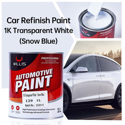 Automotive Repair Coatings Advanced 1K Acrylic Color Master Paint for Automotive Repair Transparent White Car Paint