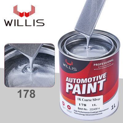 1K Coarse Silver Automotive Paint Varnish Clear Coat Thinner Hardener 2K Color Pearl Paint Plastic Coating Boat Paint Spray