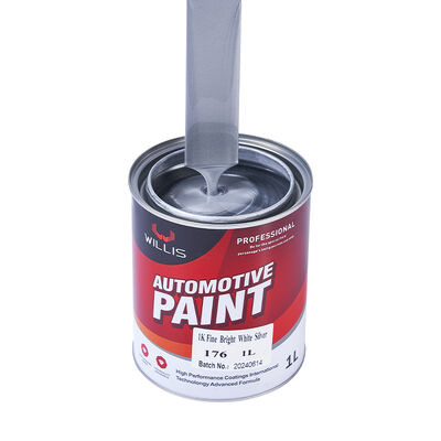 1K Acrylic Resin Liquid Coating Fine Bright White Silver Boat Paint Appliance Paint Plastic Coating Spray Application