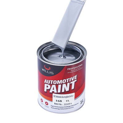 High Quality 1K Silver Electroplated Multicolor Automotive Spray Coating 1K Metallic Acrylic Resin Paint Factory Supply Paint