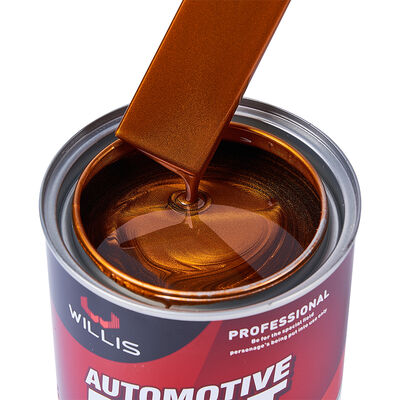 Factory Supplied 1K Silver Strong Metallic Feel Spray-On Acrylic Resin Liquid Car Paint