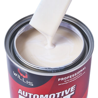 WILLIS Auto Refinish Metallic Pearl White Paint Multiple Colors Acrylic Resin Plastic Coating Car Spray Coating
