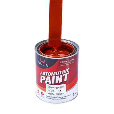 Factory Supply OEM WILLIS 1K Pearl Paint Liquid Coating Acrylic Resin Automotive Car Refinishing Spray