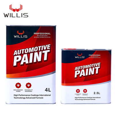 Recubrimiento transparente de alto brillo Willis W980 con resina acrílica automotriz, pintura en aerosol para automóviles, barcos y superficies de plástico