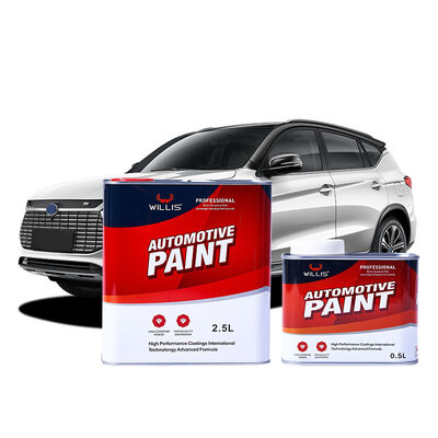 Recubrimiento transparente de alto brillo Willis W980 con resina acrílica automotriz, pintura en aerosol para automóviles, barcos y superficies de plástico