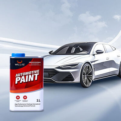 Willis Alto Sólido 2K Acrílico Automotriz Coat Clear Matte UV Lácteo líquido Reparación de automóviles Refinado Revestimiento de plástico automotriz