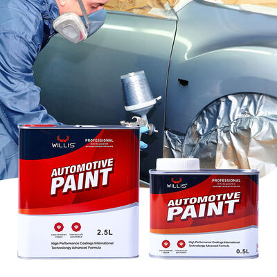 Kit de pintura de coche con protección UV permanente: Sistema de barniz transparente 2K de alto brillo con endurecedor y barniz, juego de fábrica al por mayor