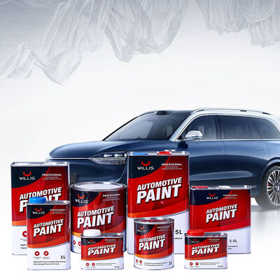 High Quality WILLIS Automotive 2K Car Spray Paint Lacquer Liquid Coating High Gloss Repair Plastic Boat Paint