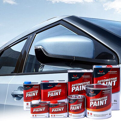 High Quality WILLIS Automotive 2K Car Spray Paint Lacquer Liquid Coating High Gloss Repair Plastic Boat Paint