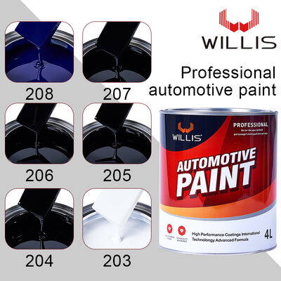 Pintura Automotriz 2K de Alta Calidad Secado Rápido Fácil Aplicación Recubrimiento Líquido Automotriz a Granel Basado en Resina Acrílica Color Sólido Coche