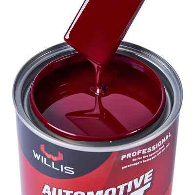 Diluyente de pintura para automóviles 1K púrpura rojo directo de fábrica, agente de curado líquido para pintura y reparación de recubrimientos de color de vehículos