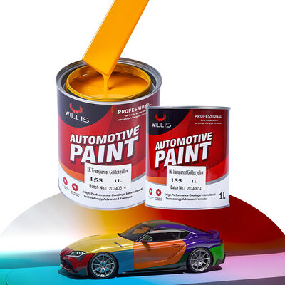 Pintura Negra Mate de la Serie de Pinturas Maestras de Color Automotriz Hew Selling