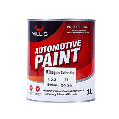 Pintura Negra Mate de la Serie de Pinturas Maestras de Color Automotriz Hew Selling
