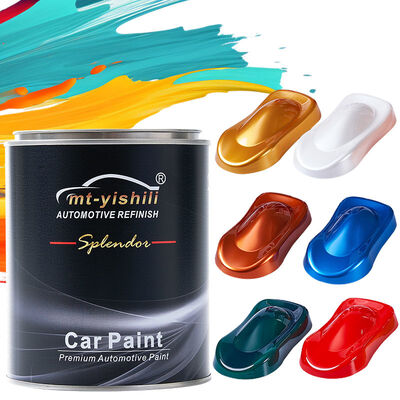 1K Super Black Auto Paint Spray | Acrylic Resin Car Coating with Solvent | Automotive Refinish Thinner, Factory Supply