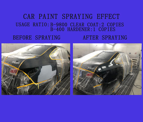 reparación auto del rasguño de la pintura del claro 2k, endurecedor industrial de la pintura acrílica