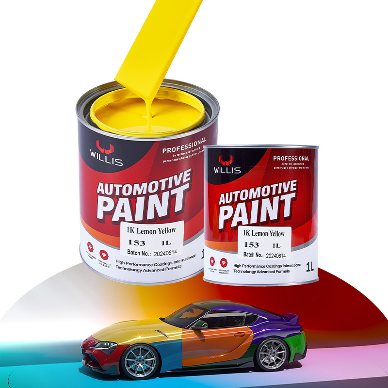 Revestimiento metálico epoxi anti arañazos 1K Pintura para automóviles Para mezclar el marco de automóviles Pintura para automóviles Pintura para carrocería de automóviles