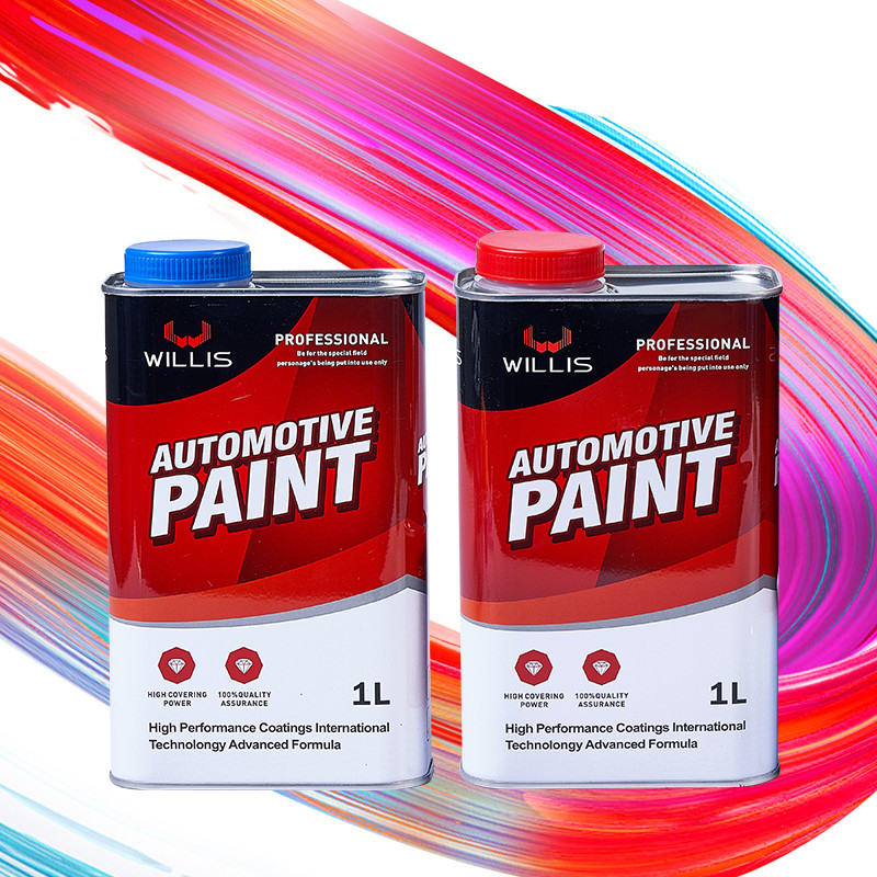 Suministro de fábrica Alta brillantez Seca lenta 2k Pintura automotriz endurecedor OEM Disponible Pintura de automóviles de aerosol