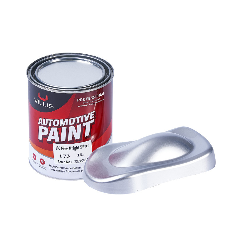 Resistencia a los arañazos Pintura para automóviles metálica de plata duradera 2 años Vida útil Pintura para automóviles metálica