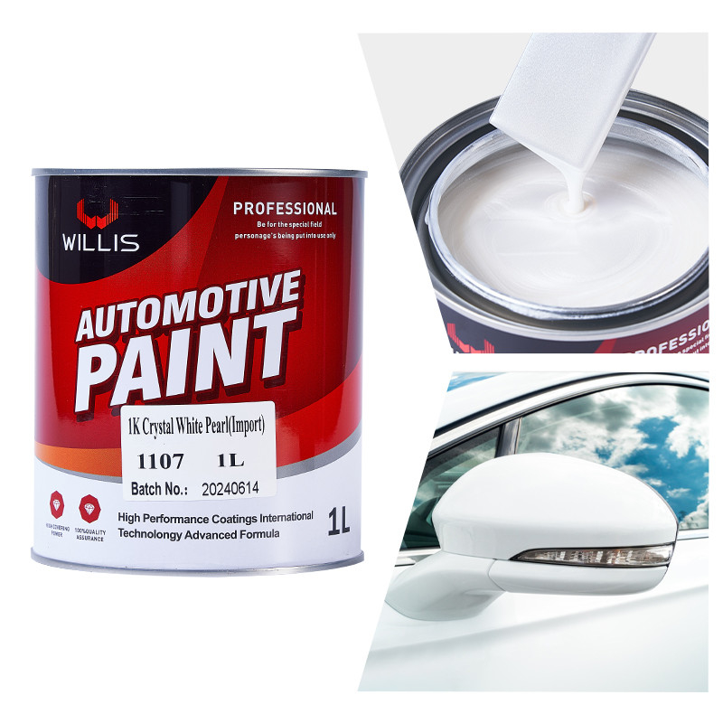 Pigmento metálico Perla Pintura automotriz 1K Basecoat Protector de carrocería de automóviles,Pintura de automóviles de alta calidad,Colores personalizables