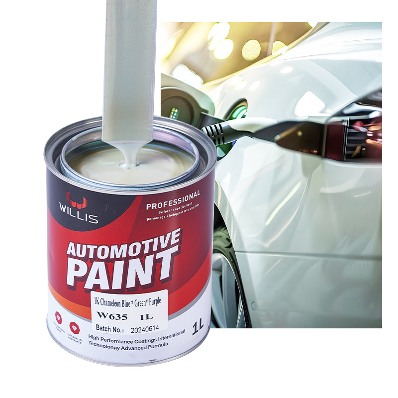 Pintura de perlas multicolor personalizable 1K Pintura acrílica de automóviles para Willis Car Servicios OEM / ODM