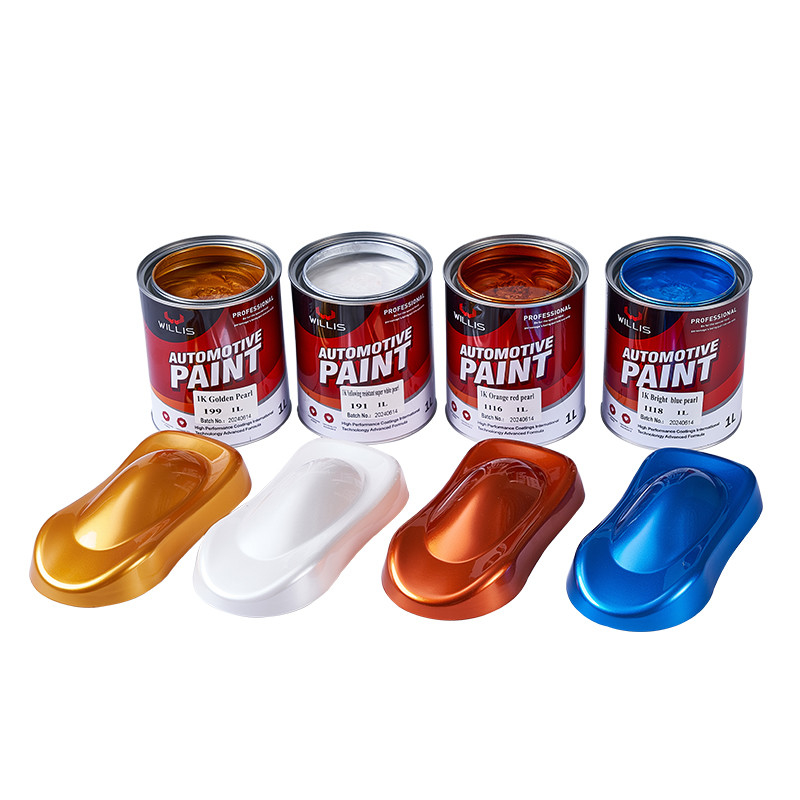 1K Perla pintura automotriz recubrimiento líquido de múltiples colores fácil de aplicar servicios OEM / ODM, pintura de aerosoles para automóviles