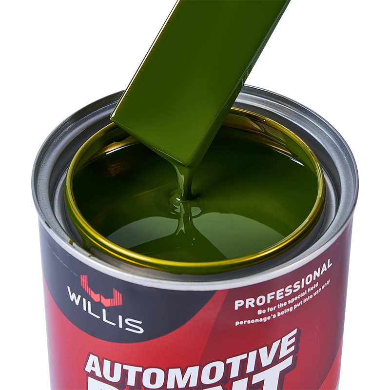 Toque para arriba la materia prima principal de acrílico lustre metálico del color de la pintura del coche 1K del alto