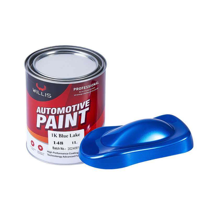 Muebles / Publicidad 1K pintura de automóviles alta dureza / brillo de varios colores, 1K lago azul