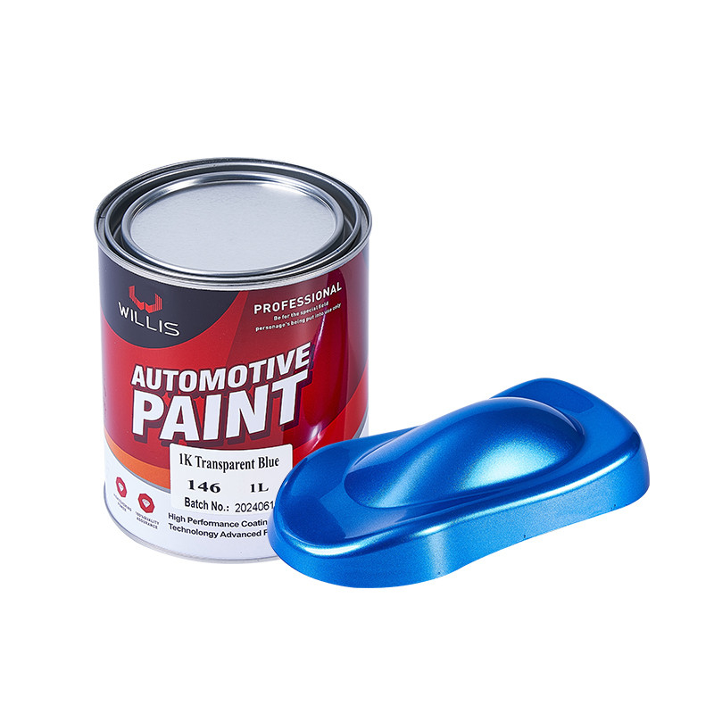 Rojo profundo 1K pintura de automóvil con sistema de formulario, Acrílico pintura de pulverización de automóviles
