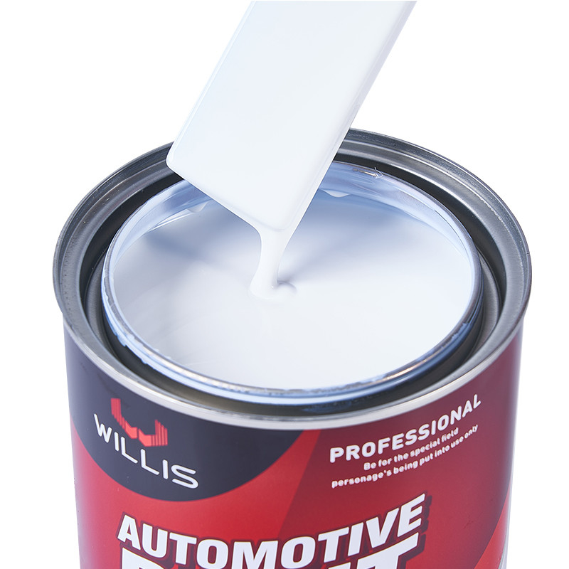 Color metálico variado 1K pintura para automóviles Resistencia al agua Material de resina acrílica